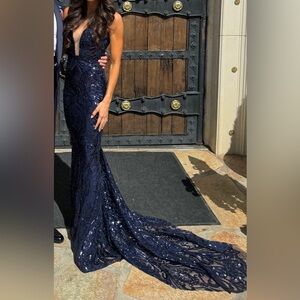 Alamour The Label Midnight Sequin Gown